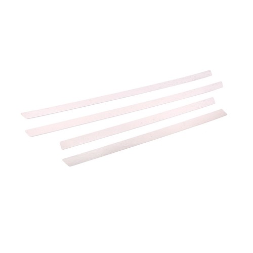 For 2003-2009 Hummer H2 Cladding Accent Body Side Molding Trim Insert Chrome 4Pc - Picture 8 of 10