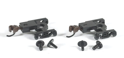 BACHMANN N Friction Bearing Truck - Single Pair - Train Parts (N Scale) (42534)