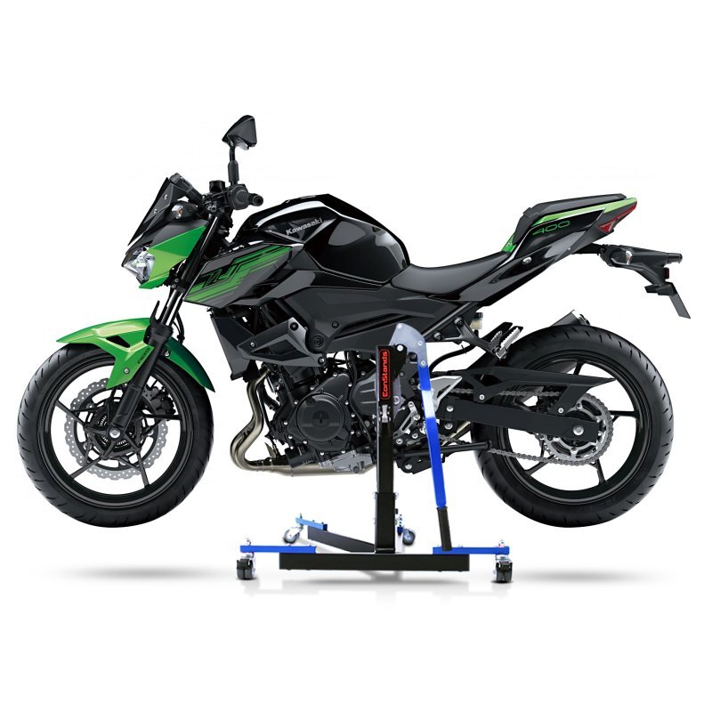 Center Lift ConStands Power Evo Kawasaki Z400 19-20 blue | eBay UK