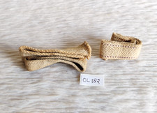 Vintage Fait à la Main Coton Kérosène Lampe Mèche Ancien de Collection Lot 3Pcs