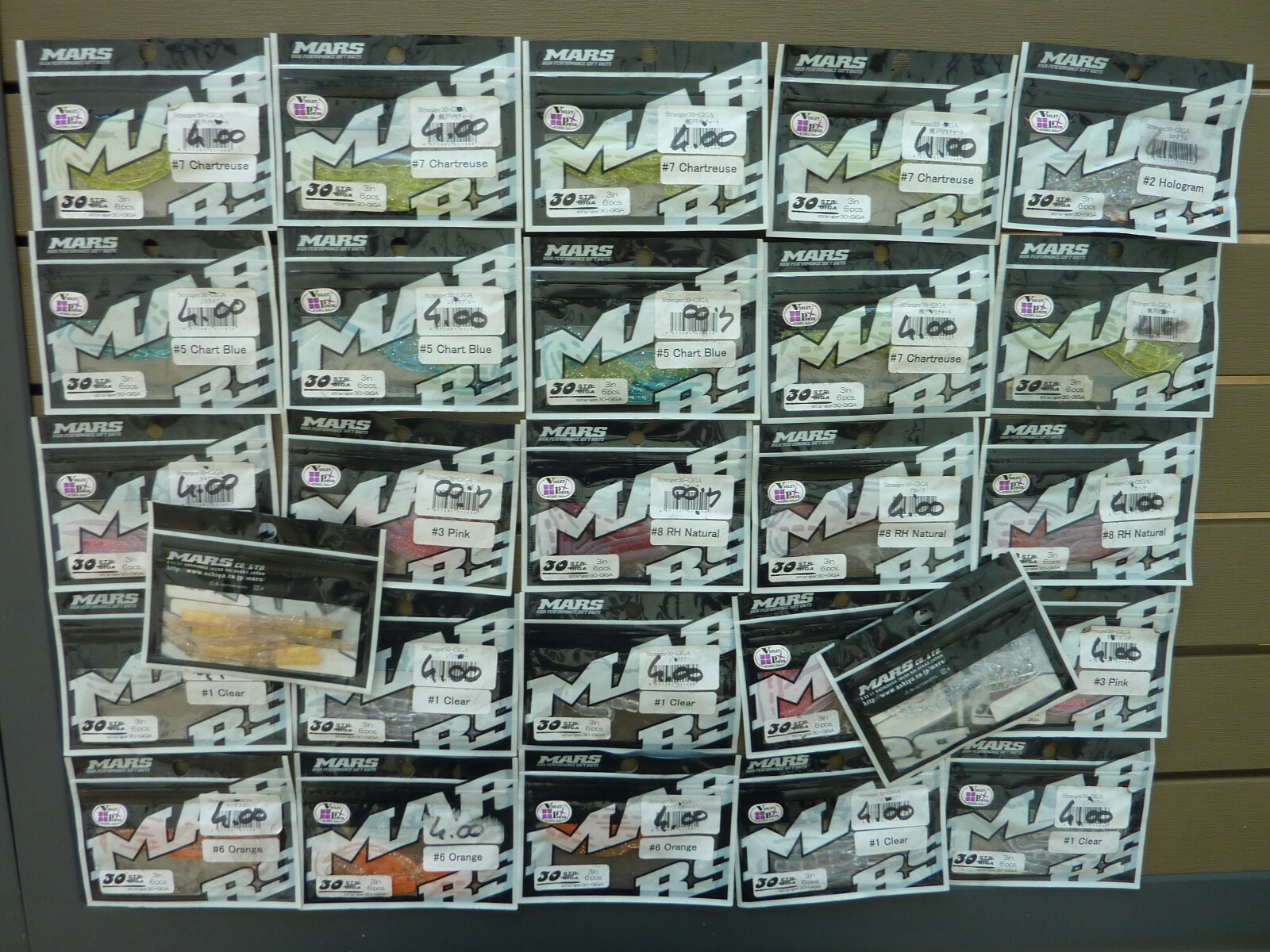 Shad leurre souple MARS Stranger 30-GIGA Ultimate Fishing lot de 27 pièces de rechange