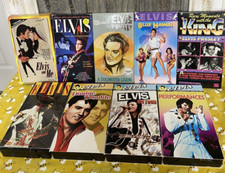 Elvis Presley Lot of 9 VHS Tapes Awesome Collection