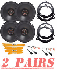 4 Infinity REF6532ex 6-1/2" Front/Rear Speakers for 1999-2021 Volkswagen Jetta
