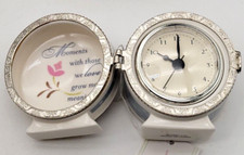 Hallmark Moments Of Beauty Bezel Box W/Clock 