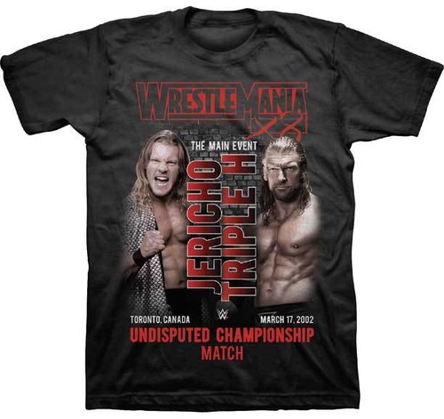 WWE Official Mens Black T-Shirt | eBay