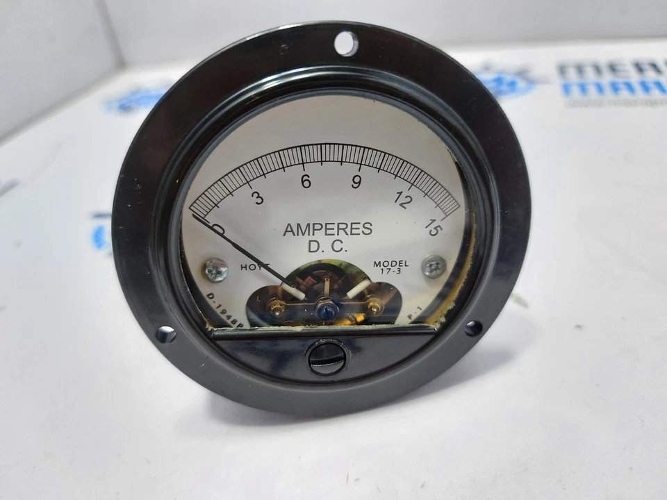 Hoyt Electrical 17-3 Ampere Meter D.C 0-15A N0339-D1948-00 - Image 3 of 4