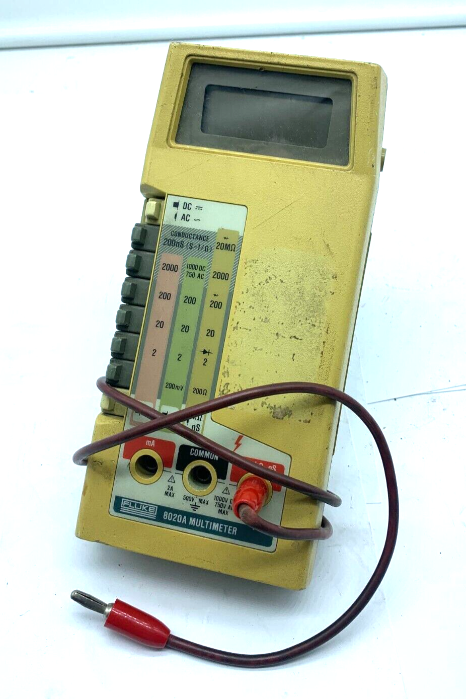 Vintage Fluke 8020A Digital Multimeter Works eBay