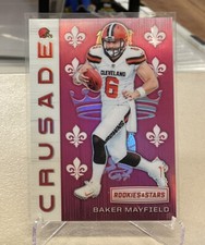 Baker Mayfield 2018 Panini Pink Crusade Rookies & Stars SP #83/85 RC Browns