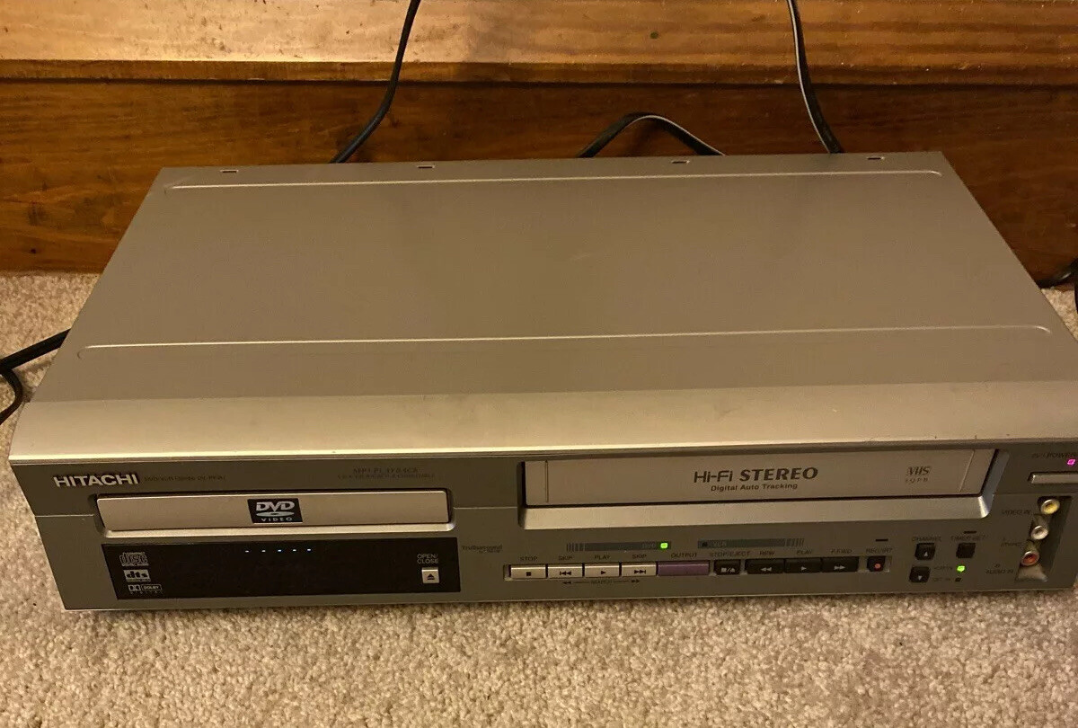 HITACHI DV-PF2 VHS DVD 一体型デッキ Hitachi DV-PF2U DVD Player for sale online | eBay