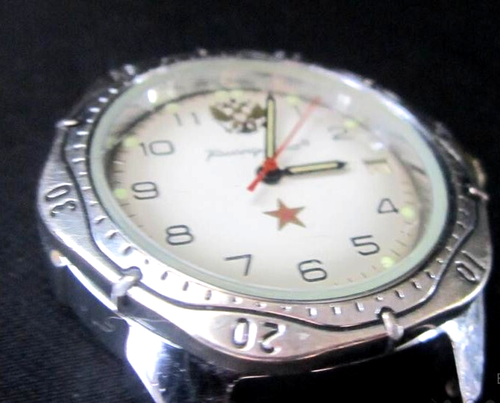 LEGENDARY RUSSIAN VINTAGE MENS WATCH VOSTOK KOMANDIRSKIYe MECHANICAL WORKING - Picture 4 of 16