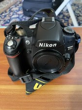 Nikon D D80 10.2MP Digital SLR Camera - Black Plus 3 Lenses, Bag, Chargers