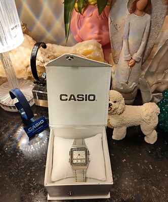 1984 Vintage Rare CASIO AE-91W -188 LCD Digital Analog Dual Time