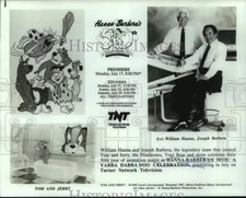 1989 Press Photo Hanna-Barbera's 50th: A Yabba Dabbadoo Celebration on Turner