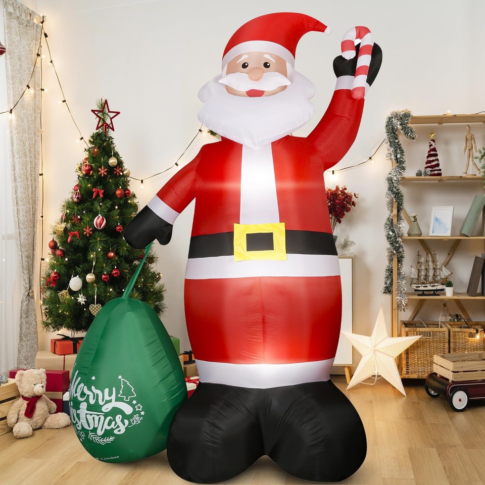 Loninak Outdoor Inflatable Christmas Decorations Lighted 14 FT Tall