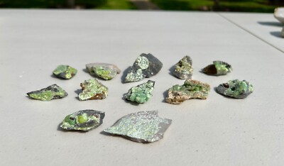 Top Quality Small Green Botryoidal Wavellite Clusters