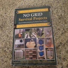 NO GRID Survival Projects Book Sealed Never O...