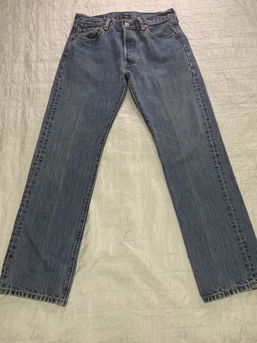 Levi's 501 30x30 Original Fit Straight Leg Stone Wash Button Fly | eBay