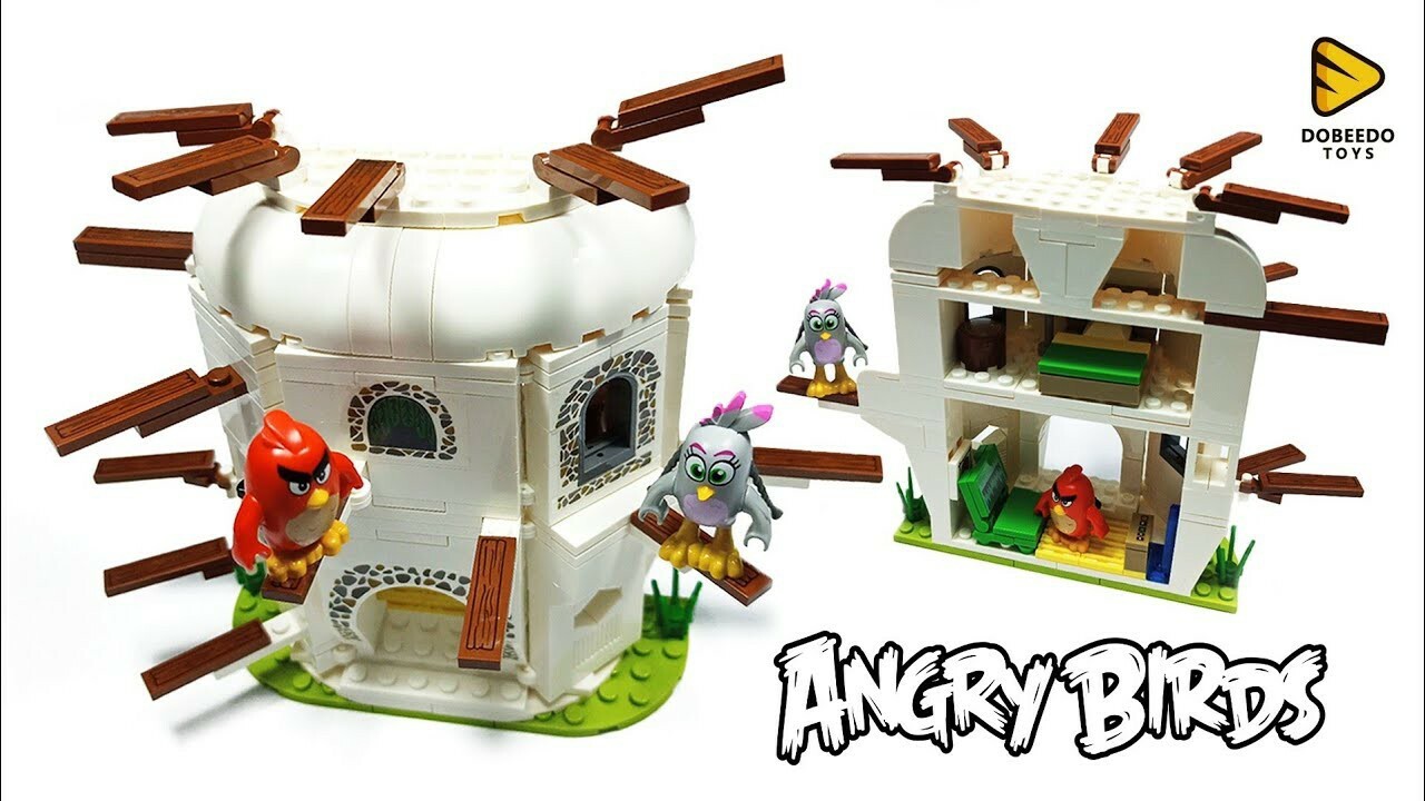 Angry Birds RED’s HOUSE Construction Set & Ellie EDUKIE EK81003