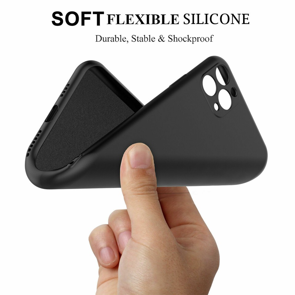 Silicone Case Camera Lens Cover For iPhone 15 14 13 12 11 Pro XS Max XR ...