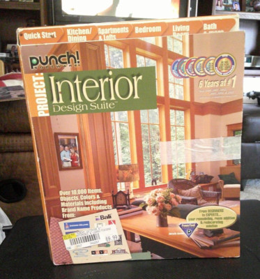 Punch! Software Interior Design Suite - Complete!!! | eBay