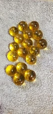 100 UV REACTIVE CHAMPION LIGHT AMBER CRACKLED (FRIED MARBLES) $49.99