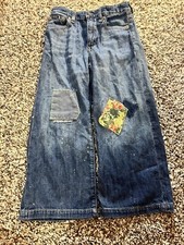 Girl  s polo Ralph Lauren patch jeans. Size 7