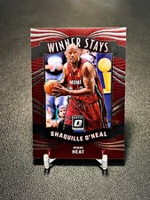 2023-24 Donruss Optic Basketball Shaquille O'Neal #17 Winner Stays Miami Heat