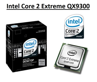Intel Core 2 Extrem QX9300 SLB5J Quad Core Prozessor 2.53GHz, Sockel P, 45W CPU - Bild 1 von 4