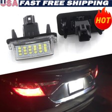 For 2014 2015-2019 Toyota Highlander White 18 LED License SMD Plate Lights Pair