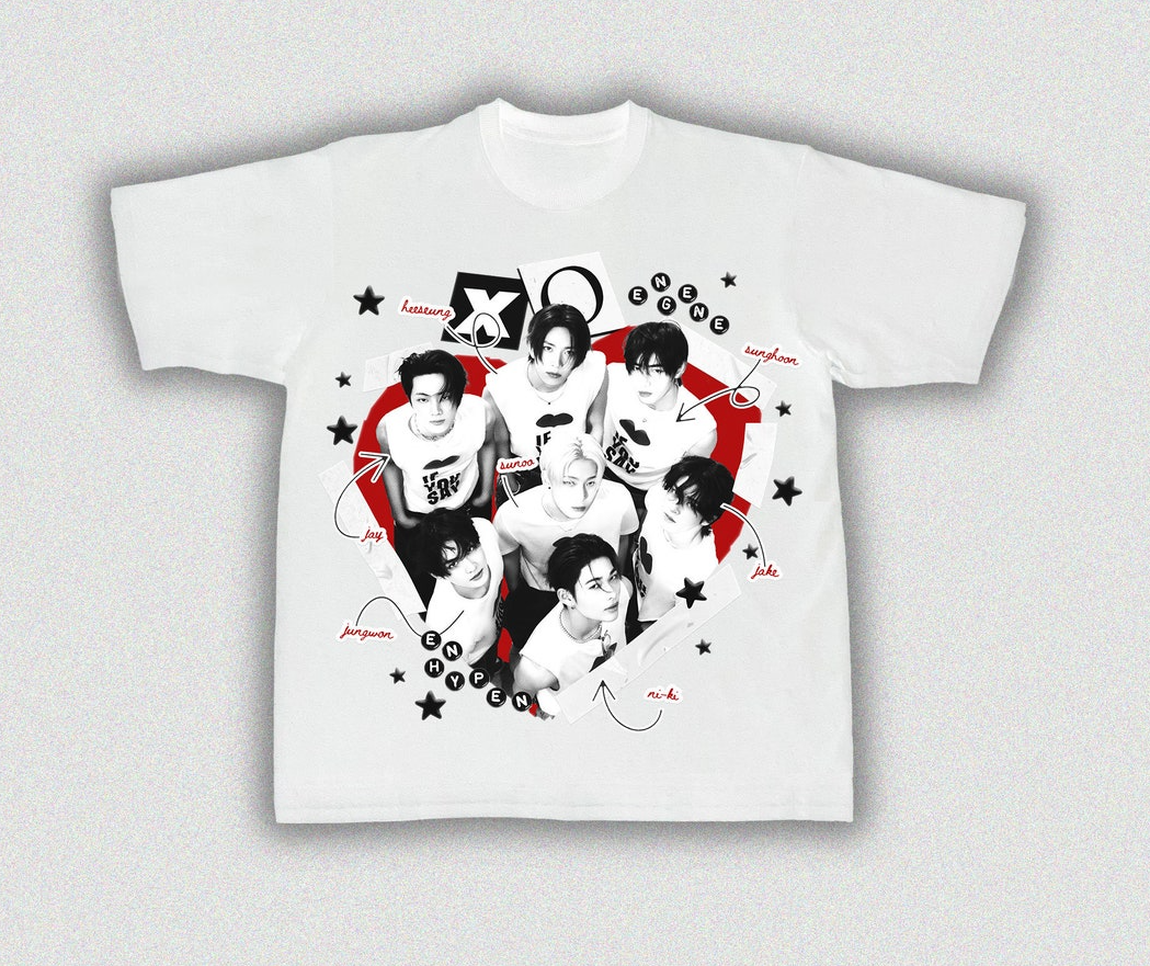 Limited XO T-shirt, XO If You Say ENHYPEN Shirt Gift for Fans
