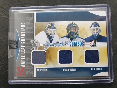 2012-13 ITG Superlative Combos Toronto Fall Expo  #SC93 Belfour/Joseph/Potvin /9