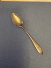 Antique Sterling Silver Spoon by Gorham Plain Design With Monogram Initials RM