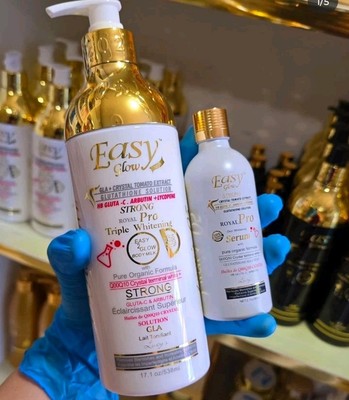 Easy Glow Tomato Royal Pro Body Milk 500ml, Serum 80mls