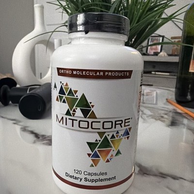 Ortho Molecular  MITOCORE 120 capsules dietary supplement, New fast shipping.