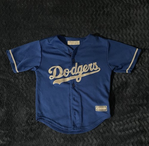 MLB Genuine Merchandise Los Angeles Dodgers Baseball Jersey Blank Toddler 4T