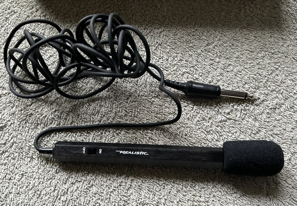 Realistic Ultra Slim Condenser Microphone  33-2011  RADIO SHACK 20-13,000hz - Image 4 of 4