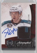 2010-11 Upper Deck The Cup Rookie 245/249 Tommy Wingels #110 Patch Auto c2p