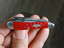 1996 CASE XX USA 6520 REDBONE 5 BLADE PEANUT Unused!! No Box!!