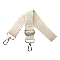 Schultergurt 80-130Cm Beige Verstellbar 3,8Cm Breit Karabiner ZubehöR Taschen