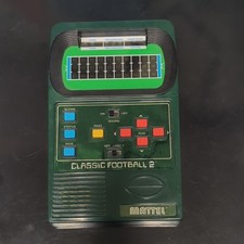 Mattel Classic Football 2 Handheld Electronic Game, 1980, Ages 8