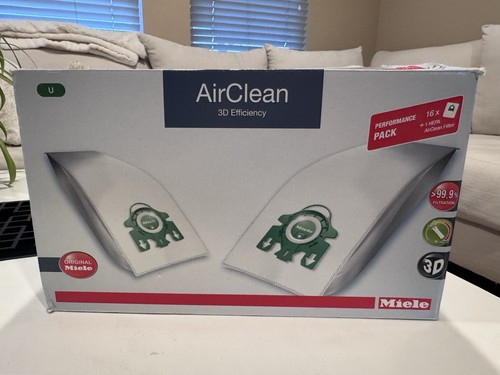 Miele Performance Pack AirClean 3D U Vac 11 Bags & SF-HA 30 HEPA Filter