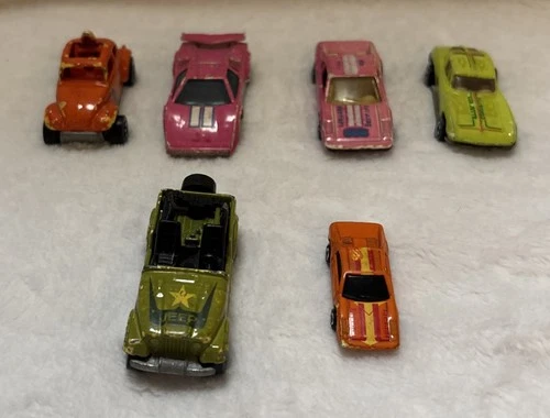 Hot Wheels Color changing  6 Vehicles vintage 80-90s - Retro