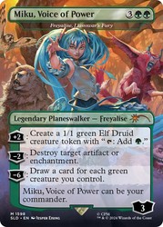 Miku, Voice of Power (Secret Lair Drop Series #1598)