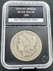 1904-S 90% Silver Morgan Dollar in PCS Holder (Better Date!)