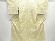 7705423: JAPANESE KIMONO / HITOE TSUMUGI / WOVEN KIKU