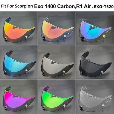 Helmschild Visier passend für Scorpion Exo T520 ST1400 Carbon R1 Air Helmlinse