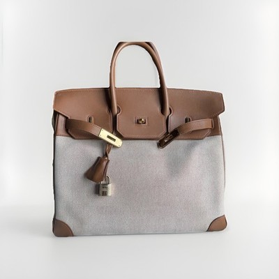 Hermes Toile Birkin HAC 32  