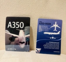 NEW RELEASE 2025 Delta Air Lines Airbus A350-900H Pilot Trading Card!  HOT!! #67