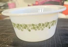 Pyrex  # 75 Crazy Daisy Butter Tub Bowl Spring Blossom 5 1/2" x 2 1/2" Vintage