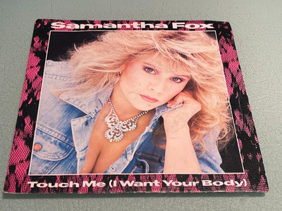 Samantha Fox - Touch Me (I Want Your Body) - Vinyl Record 7'' Single - 1986 Jive